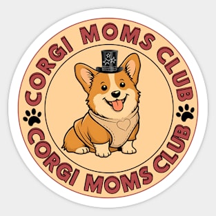 Mom of Corgy Sticker